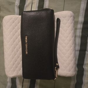 Michael Kors Black Wristlet Wallet